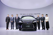 レクサスのフラッグシップミニバン「LM」[中国・上海国際モーターショー2019／撮影：レクサスインターナショナル]