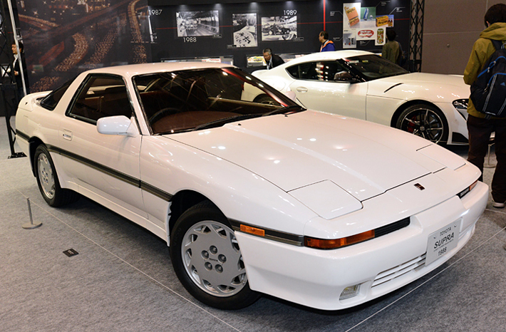 1988年式 スープラ 3.0GTターボ（MA70型）／トヨタブース【オートモービルカウンシル2019】