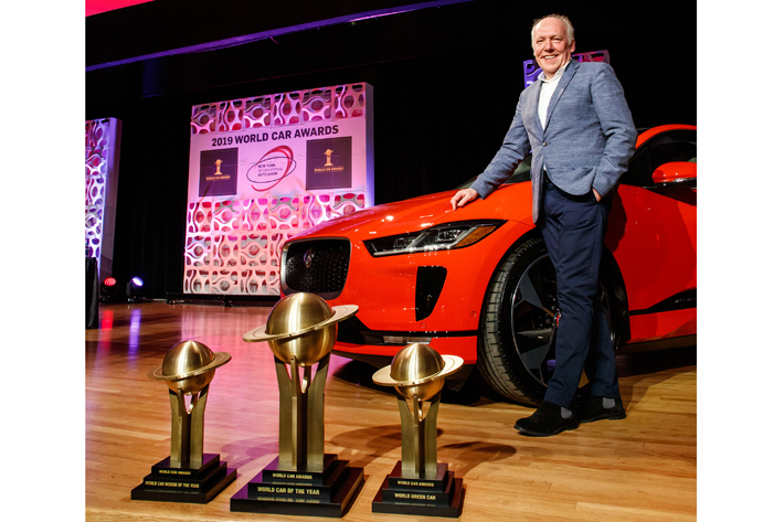 ジャガー「Iペイス」が「ワールド・カー・オブ・ザ・イヤー2019」を受賞