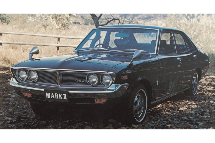 トヨタ 歴代マークX（2代目 1972年 コロナマークII）