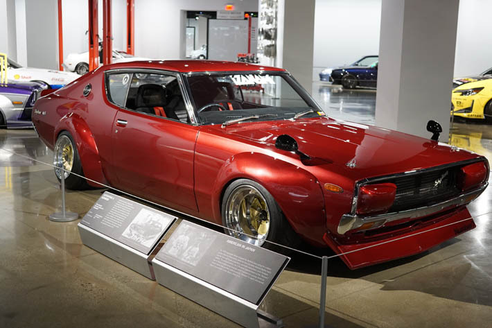 1973 NISSAN SKYLINE 2000GT-X(改)【ピーターセン自動車博物館】