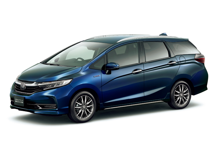 ホンダ シャトルがマイナーモデルチェンジ、内外装デザインを刷新