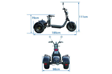 公道走行可能な電動三輪車が登場