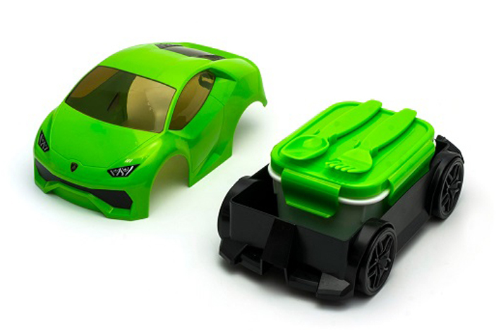 ランボルギーニ ウラカンの車型の弁当箱
