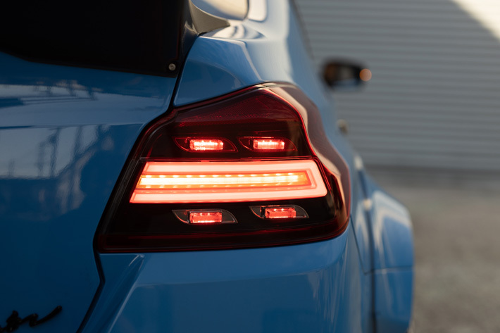 WRX CORAZON LEDテールランプType-R Corazon LED Type-R LED Sequential Tail Lights - Smoke Lens