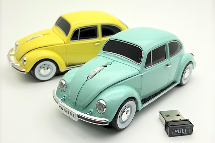フォルクスワーゲン クラシックビートルの無線マウスが登場
