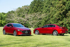 マツダ 新型MAZDA3 セダン（ソウルレッドクリスタルメタリック）＆ファストバック（ソウルレッドクリスタルメタリック）