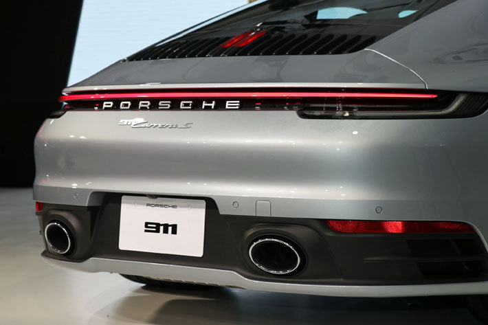 ポルシェ 新型911 カレラS(TYPE 992)[新型ポルシェ911記者発表会 The new 911 Japan Premiere／2019年5月28日／会場：TRUNK BY SHOTO GALLERY(東京都渋谷区)]