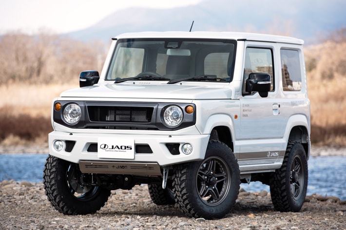 JAOS JB64 ダート リフトアップセットサスペンション装着