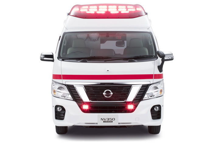 日産 新型パラメディック(高規格準拠救急車／ベース車：日産「NV350キャラバン」スーパーロング・ワイドボディ)