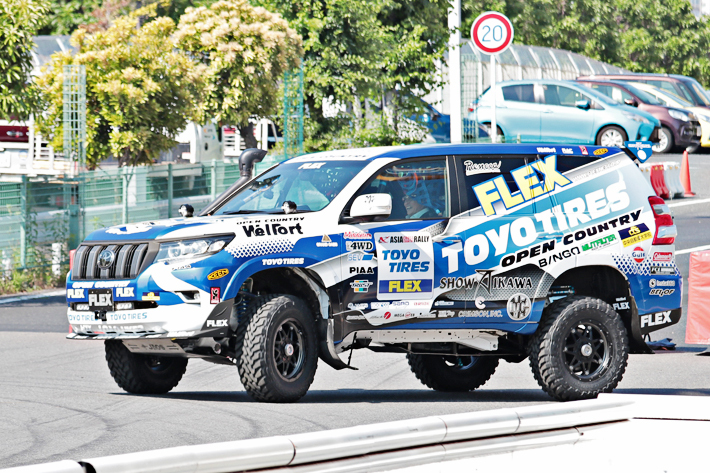 FLEX SHOW AIKAWA Racing with TOYO TIRES アジアクロスカントリーラリー2019 参戦発表会