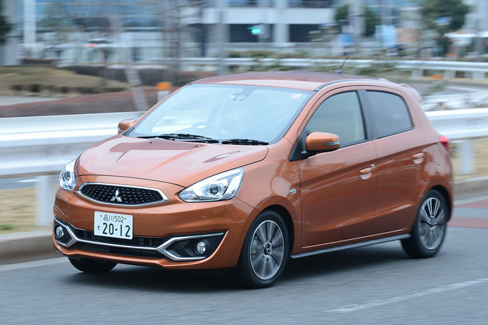 三菱 コンパクトカー「ミラージュ」を一部改良