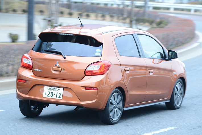 三菱 コンパクトカー「ミラージュ」を一部改良