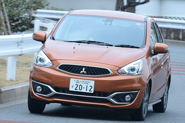 三菱 コンパクトカー「ミラージュ」を一部改良