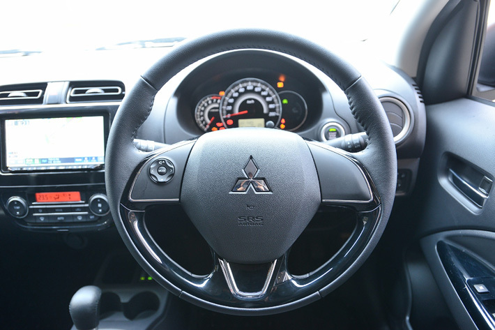 三菱 コンパクトカー「ミラージュ」を一部改良