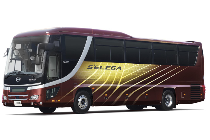 日野自動車 大型観光バス「セレガ」を一部改良