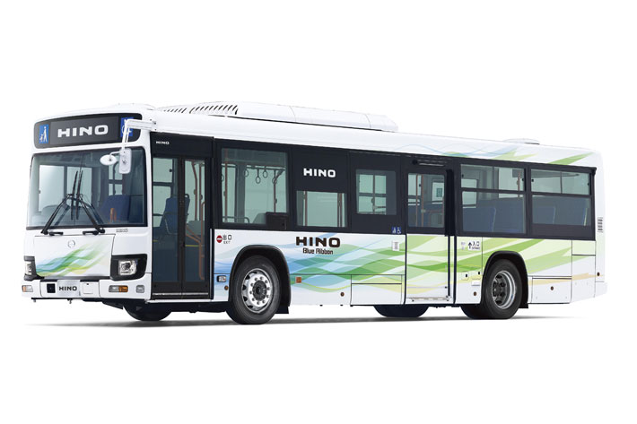 日野自動車、バスシリーズを改良して発売｜安全機能を充実|【業界