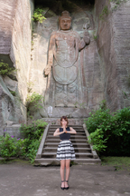 清瀬まちちゃんと鋸山を散策