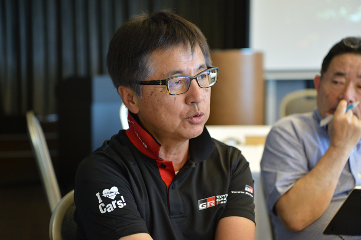 GAZOO Racing Company GR開発統括部 チーフエンジニアの多田哲哉氏