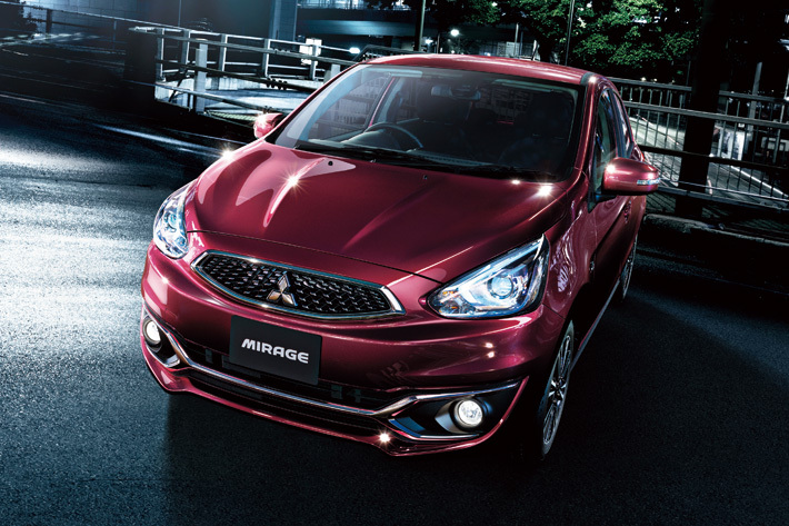 三菱 ミラージュを一部改良｜装備と機能性を充実