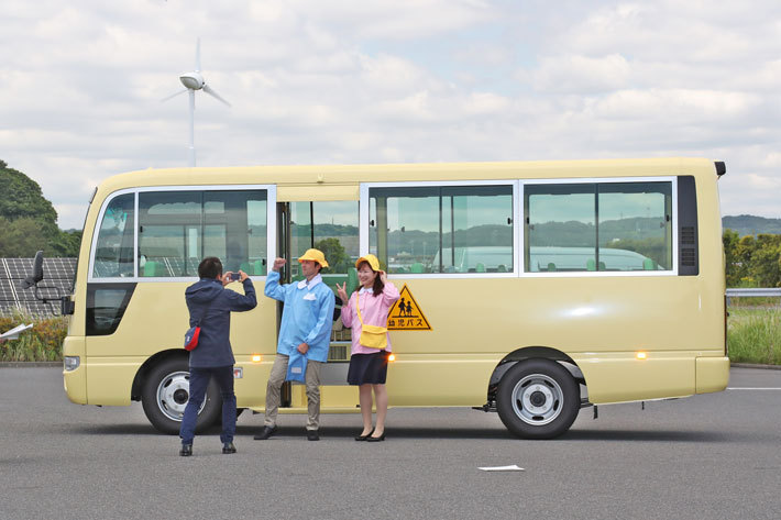 日産 シビリアン 幼児バス【#日産あんばさだー はたらくクルマ取材会／2019年6月11日(火)・会場：グランドライブ(神奈川県横須賀市)】