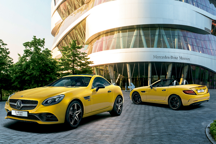 メルセデスベンツ特別仕様車「SLC Final Edition」を追加