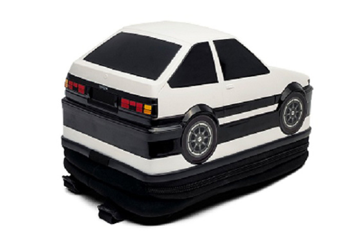 初売り トヨタ ”パンダトレノ”の車型バックパックが登場|【業界 AE86 ミニカー