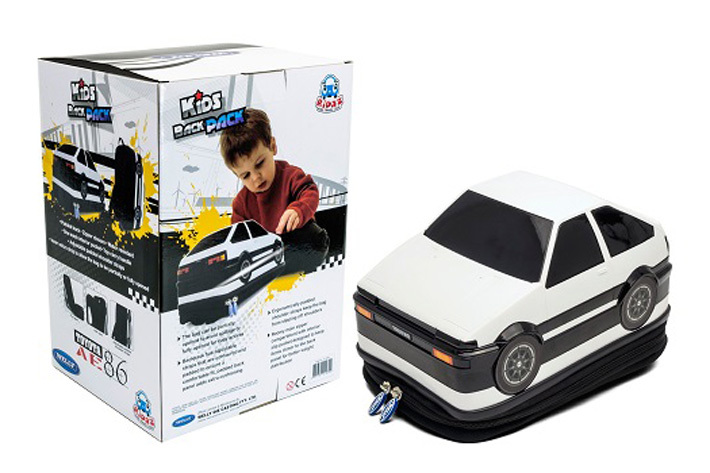 トヨタ AE86 ”パンダトレノ”の車型バックパックが登場|【業界
