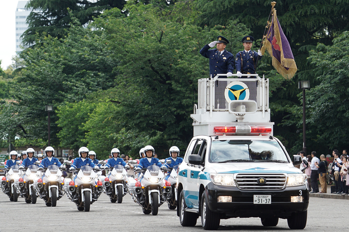 首都東京を守る警視庁機動隊