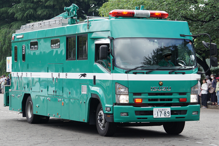 東京オリンピックもこれで万全 首都東京を守る警視庁機動隊のすごいクルマ 10選 はたらくクルマ Mota