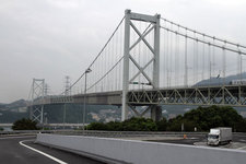 九州と本州をつなぐ関門橋[関門自動車道]