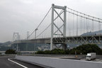 九州と本州をつなぐ関門橋[関門自動車道]