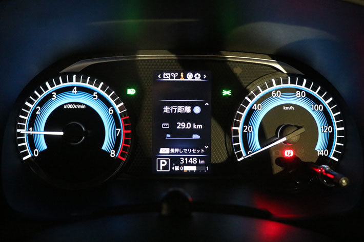 【三菱 新型eKワゴン(ノンターボ) 燃費レポート】試乗ルート2「郊外路」の走行距離は29.0km