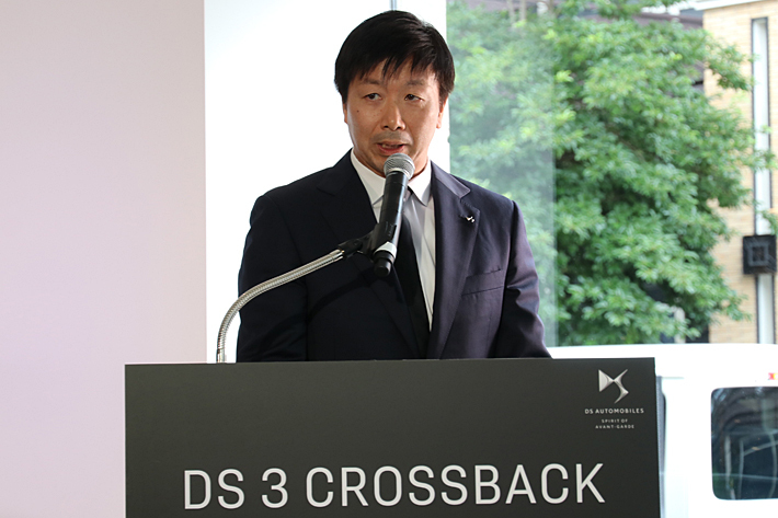 プジョー・シトロエン・ジャポン DS プロダクトマネージャー：水谷 昌弘氏