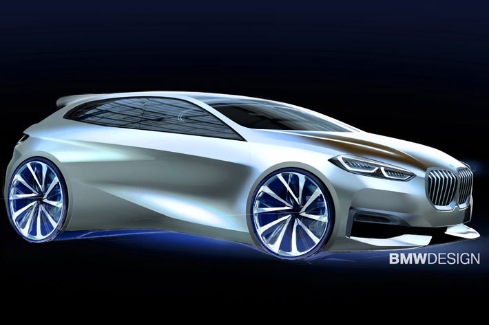 BMW 新型1シリーズ イメージスケッチ