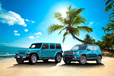 Jeep Wrangler（ラングラー）/Renegade（レネゲード）に海の雰囲気を演出した特別色の限定車「BIKINI Edition」登場