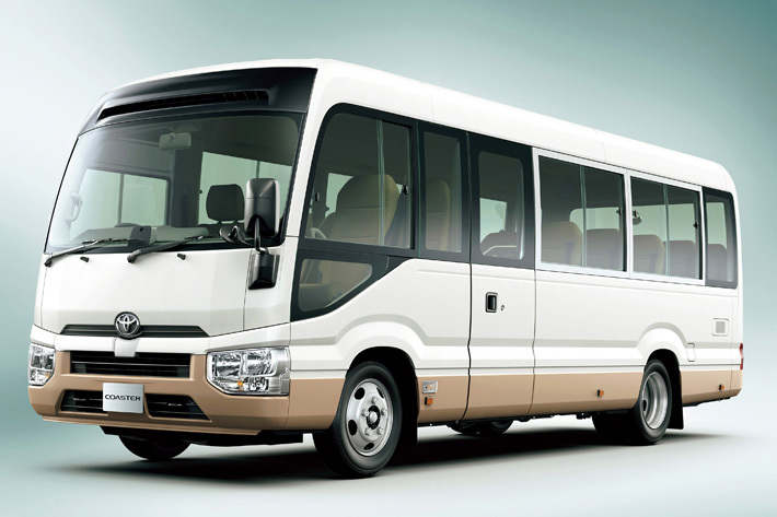 トヨタ コースターを一部改良