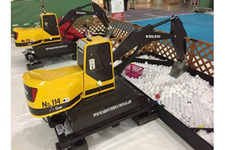 札幌ドーム「キッズドリームフェス」に働くのりもの大集合