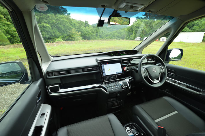 「Honda ステップワゴン ハイブリッド Modulo X Honda SENSING」【Modulo 体感試乗会 in 富山・おわらサーキット／2019年7月20日(土)】