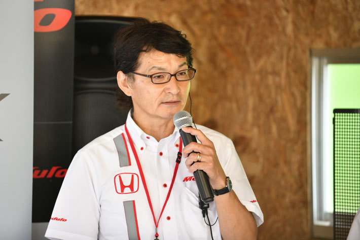 ホンダアクセス 福田 正剛さん＜Modulo X開発統括＞【Modulo 体感試乗会 in 富山・おわらサーキット／2019年7月20日(土)】