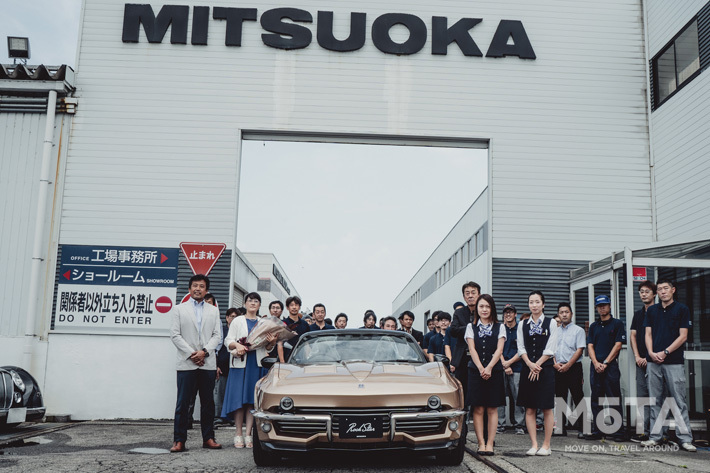 光岡 50周年記念モデル「ロックスター」がラインオフ