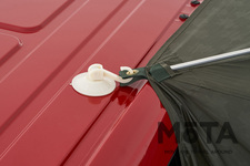 車に簡単装着できるタープが軽量化！LOGOS「neos ALカーサイドオーニング-AI」