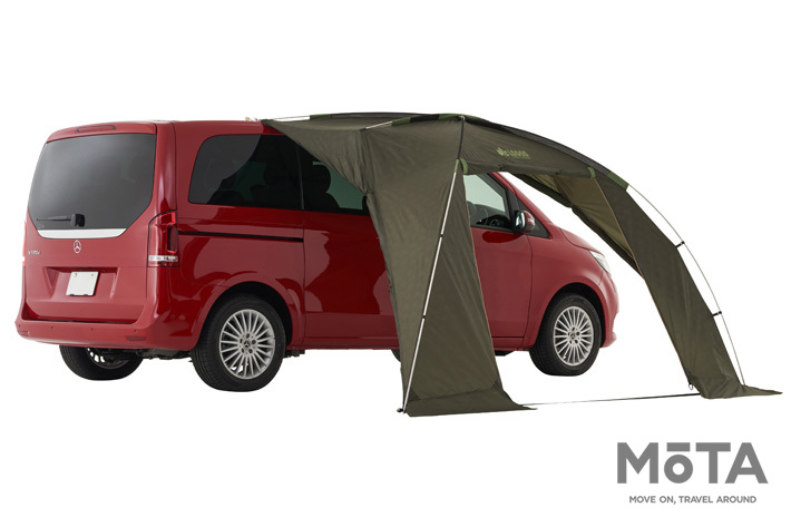 移動に便利なオープンタイプ