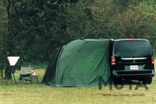 車に簡単装着できるタープが軽量化！LOGOS「neos ALカーサイドオーニング-AI」