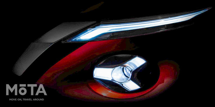 次期日産「ジューク」を想起させる日産公式のティザー写真[2019年7月]