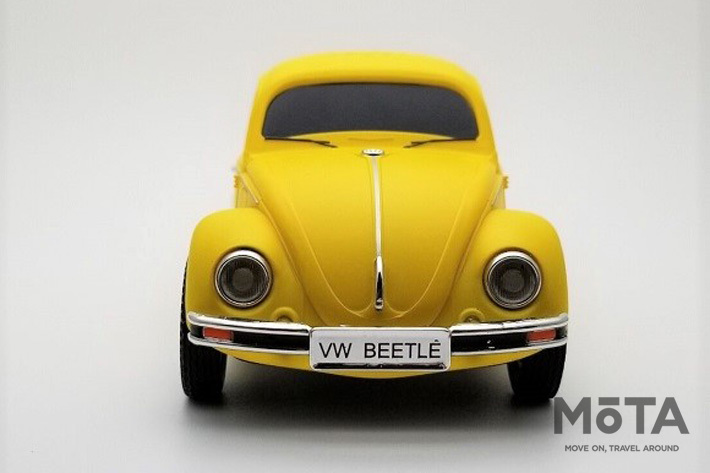 VW クラシックビートル型スピーカーが登場