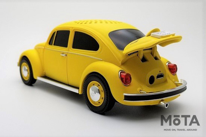 VW クラシックビートル型スピーカーが登場