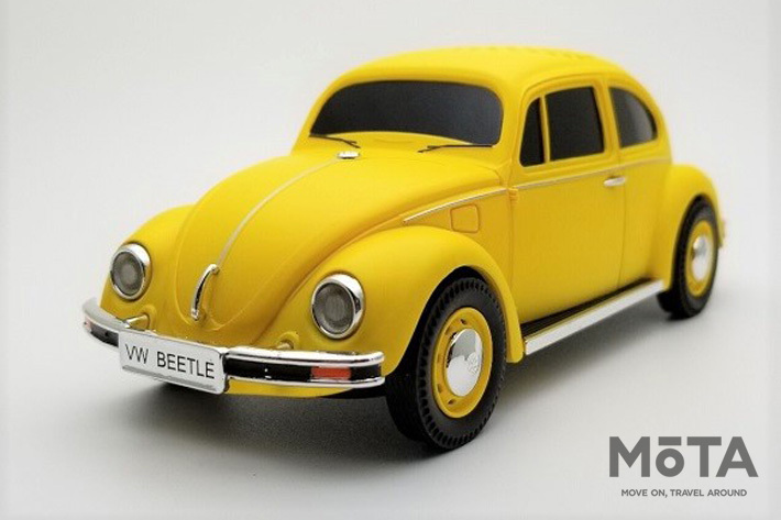 VW クラシックビートル型スピーカーが登場