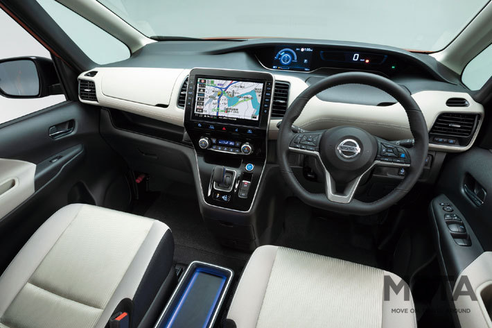 インテリアカラー Gray ＆ Black Interior[日産 新型セレナ(2019年8月1日マイナーチェンジ)］