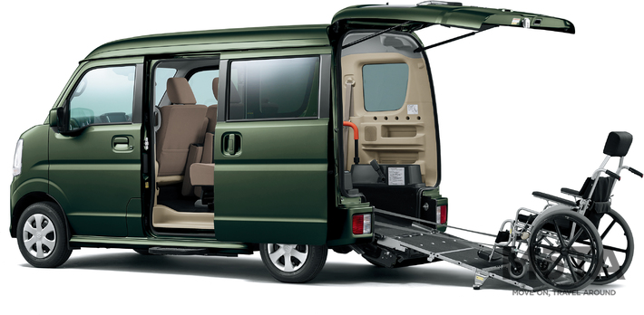 スズキ 福祉車両ウィズシリーズ「エブリイ/エブリイワゴン 車いす移動車」